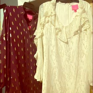 Lily Pulitzer Silk dresses. Size 12 NWT